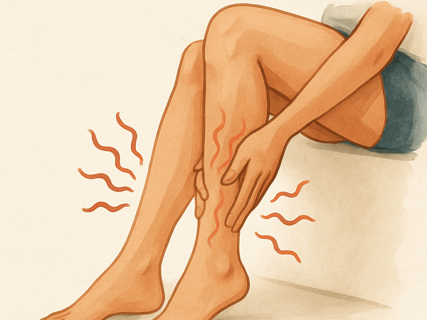 Jambes lourdes : solution en 2 temps